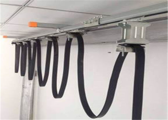 Het gegalvaniseerde Systeem van de de Kabelslinger van het Staalc Spoor voor Vlakke en Ronde Kabel 0