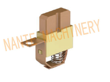 Carbon Brush Assembly Of Current Collector / Soler Enclosed Overhead Conductor Rail