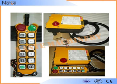 Battery Powered Telecrane Wireless Radio Remote Control For Overhead Crane