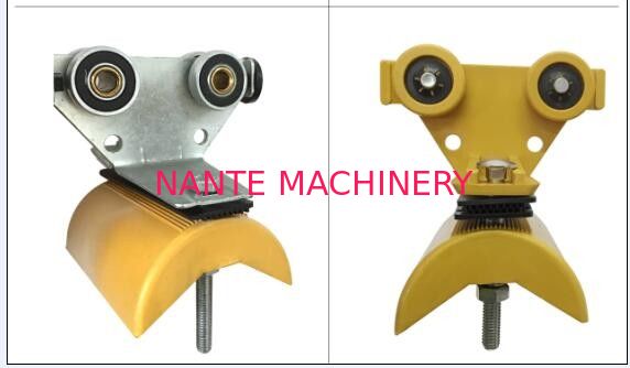 120 M / Min Speed Track And Trolley Systems / Track Festoon System For Electric Cable